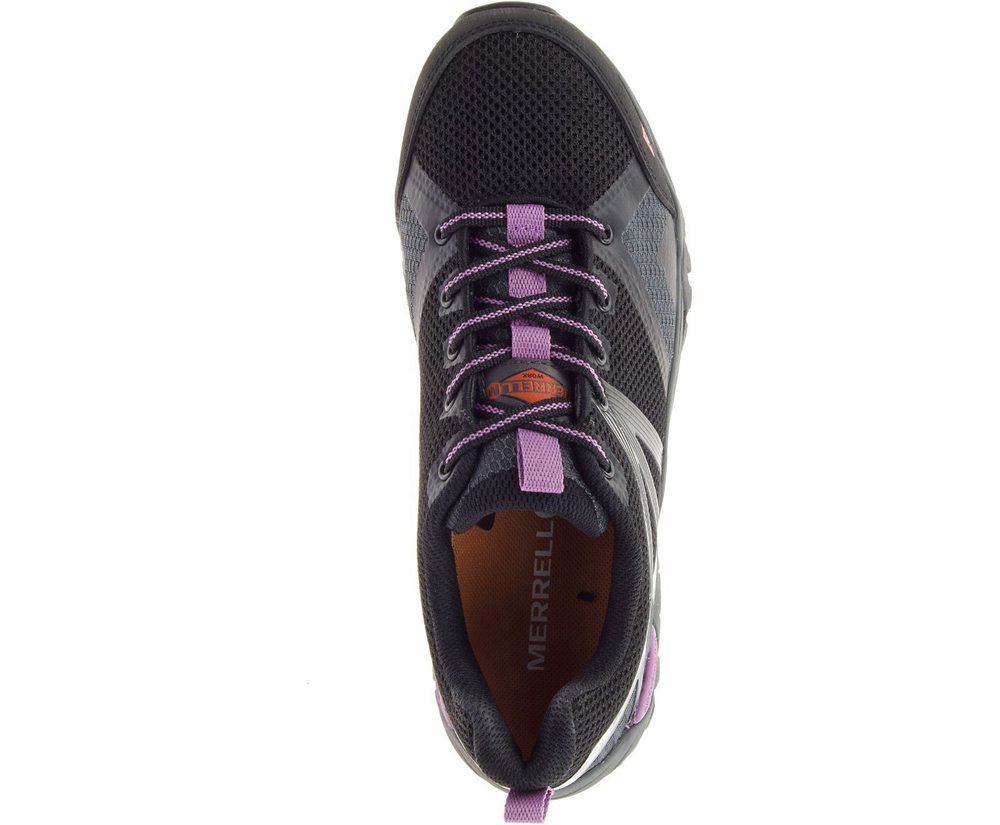 Tenis Senhora - Merrell Fullbench 2 Sd Steel Toe Work - Pretas - VJA698502